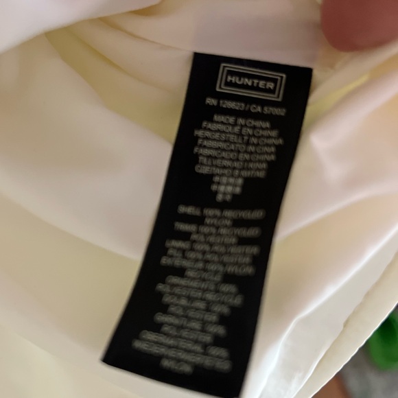 HUNTER Explorer Quilt Gilet Puffer Soft Sand Women’s Vest size Medium - Picture 5 of 7